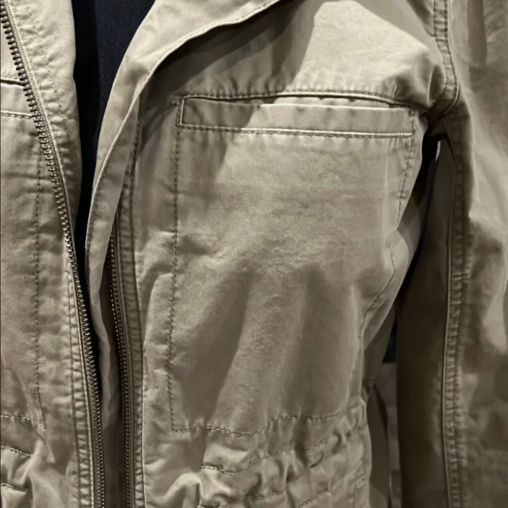 J Crew military green utility jacket size XS
